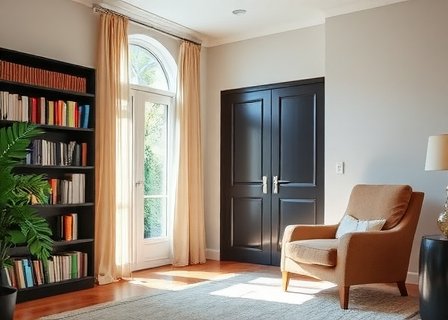 Cozy living room corner